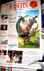 WSJ Pursuits section front